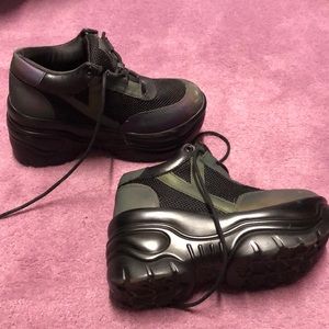 YRU rave sneakers